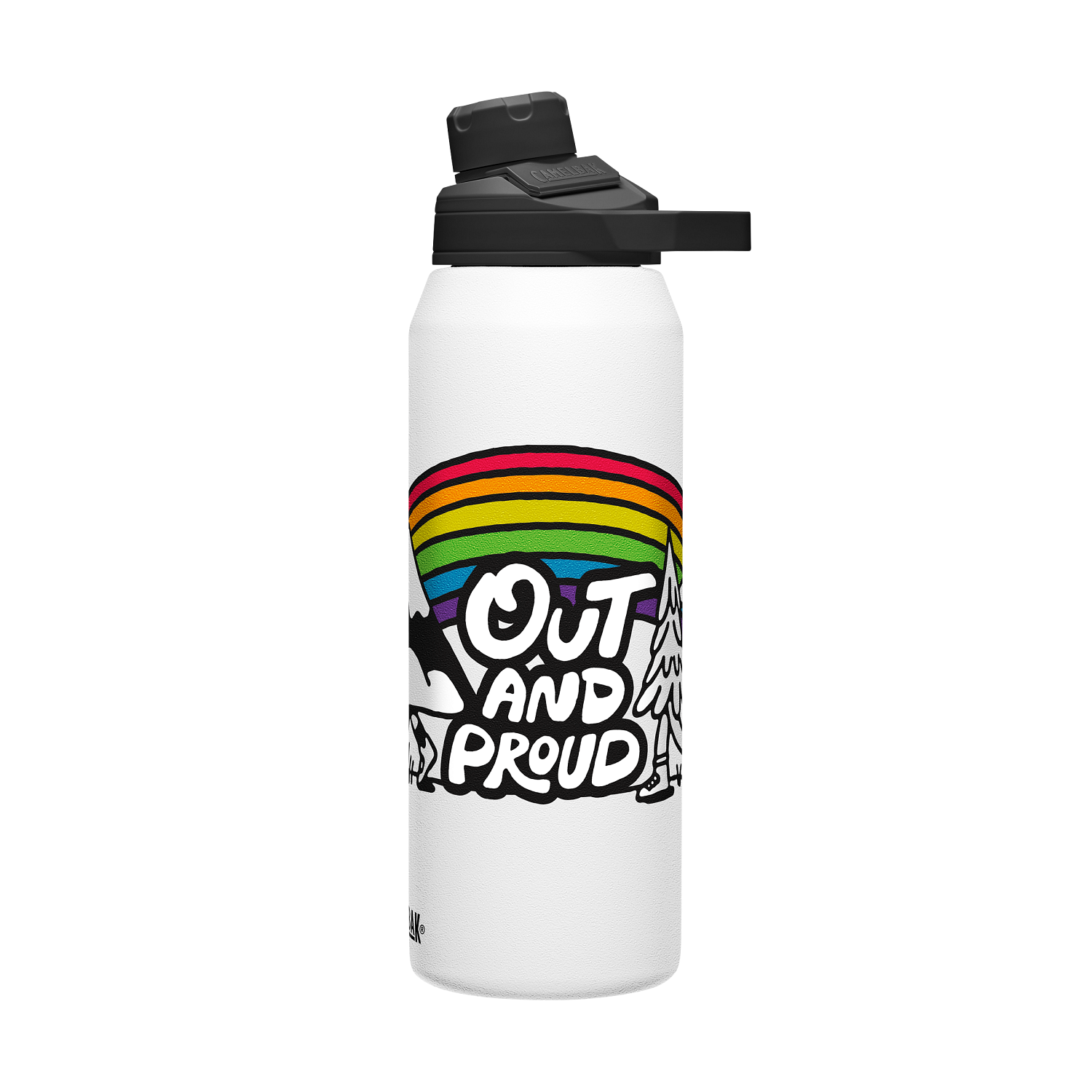 chute-mag-32-oz-water-bottle-insulated-stainless-steel-plus-cleanup-kit-pride-collection-limited-edition-w4 xhvxlhasbo